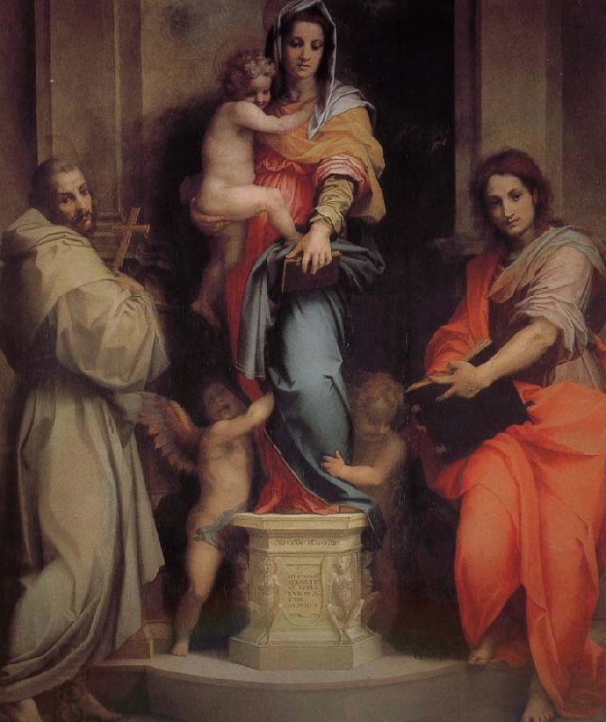 Andrea del Sarto Apia Our Lady of Egypt China oil painting art